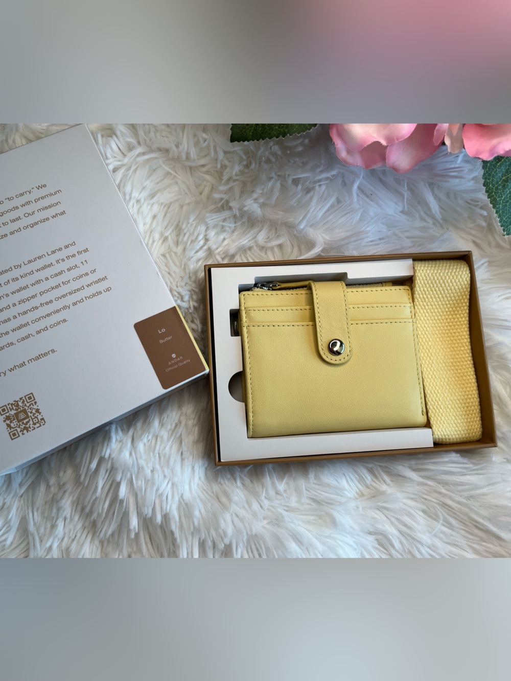 Andar The Lo wallet in butter - Picture 2 of 5